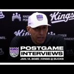 Coach Christie | Postgame Interviews 1.14.25
