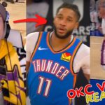 Reacting to Thunder vs Knicks Regular Season Game!