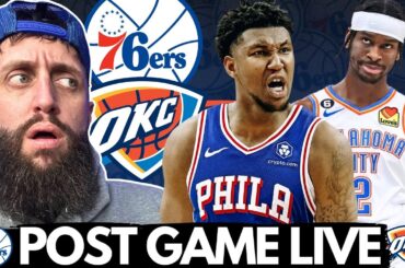Sixers go down to the WIRE with the OKC Thunder without Maxey/Embiid/PG 👀