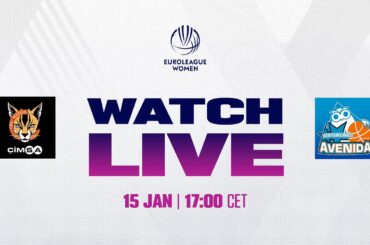 LIVE - Çimsa ÇBK Mersin v Perfumerias Avenida | EuroLeague Women 2024-25