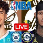 LIVE: CHARLOTTE HORNETS vs UTAH JAZZ | NBA | PLAY BY PLAY | SCOREBOARD