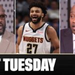 Shaq Loves Jamal Murray's 32-Point First-Half Performance 🤩 | NBA on TNT