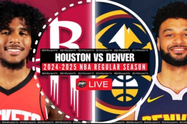 Houston Rockets vs Denver Nuggets NBA Live Scoreboard 2025