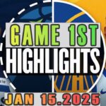Minnesota Timberwolves Vs Golden State Warriors Game 1st Highlights Jan 15,2025 NBA Season 2024-25