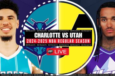 Charlotte Hornets vs Utah Jazz NBA Live Scoreboard 2025