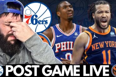 Sixers LOSE to the New York Knicks in an OVERTIME collapse..