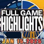 Minnesota Timberwolves Vs Golden State Warriors Full Game Highlights Jan 15,2025 NBA Season 2024-25