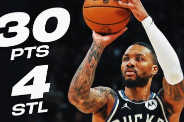 Damian Lillard Scores 30 Points vs Magic | January 15, 2025