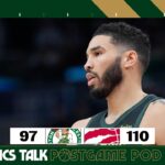 POSTGAME POD: Celtics' struggles continues as they fall to Raptors, 110-97