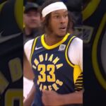 Myles Turner with Absolutely VICIOUS Slam vs. Cavaliers 😳 | Indiana Pacers