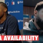 Philadelphia 76ers Postgame Media Availability | Tyrese Maxey and Paul George | 01.15.25