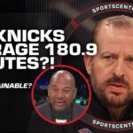 Are the Knicks players' minutes SUSTAINABLE across an 82-game season? ⏰ | SportsCenter