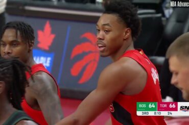 Scottie Barnes 18 pts 3 reb 9 ast vs Boston Celtics | 2025-01-15