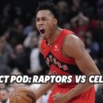 React Pod: Scottie Barnes mastering the midrange, Raptors beat Celtics for best win of the year