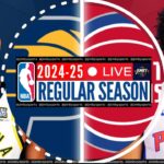 Indiana Pacers vs Detroit Pistons NBA Live Scoreboard 2025