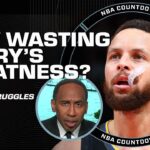 Stephen A. says the Warriors cannot sit back and WASTE Steph Curry's GREATNESS | NBA Countdown