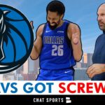 The NBA SCREWED The Dallas Mavericks