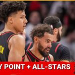 Atlanta Hawks at midway point of season, Eastern Conference All-Stars, Trae Young, Jalen Johnson