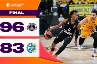 TJ Shorts BREAKS The Game | Paris Basketball - Maccabi | BASKETBALL HIGHLIGHTS R22 2024-25