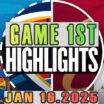 Oklahoma City Thunder Vs Cleveland Cavaliers Game 1st Highlights Jan 16,2025 NBA Season 2024-25