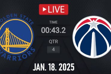 NBA LIVE! Golden State Warriors vs Washington Wizards | January 18, 2025 | Wizards vs Warriors 2K25