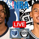 LIVE: MEMPHIS GRIZZLIES vs SAN ANTONIO SPURS | NBA | PLAY BY PLAY | SCOREBOARD