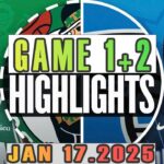 Boston Celtics Vs Orlando Magic Game 1st+2nd Highlights Jan 17,2025 NBA Season 2024-25