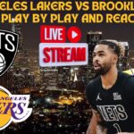 *LIVE* | Los Angeles Lakers Vs Brooklyn Nets Play By Play & Reaction #nba