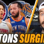 Cade Cunningham DOMINATES as Pistons beat Jalen Brunson & Knicks | Hoops Tonight NBA Reaction