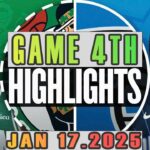 Boston Celtics Vs Orlando Magic Game 4th Highlights Jan 17,2025 NBA Season 2024-25