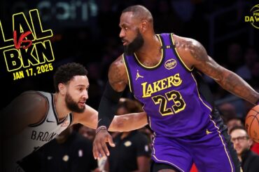 Los Angeles Lakers Full Team Highlights vs Nets | Jan 17, 2025 | FreeDawkins