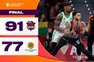 HOME court MAGIC | Baskonia - Panathinaikos | BASKETBALL HIGHLIGHTS R22 2024-25