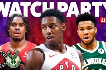 Raptors vs Bucks LIVE Watch Along | Can Toronto Win THREE In A Row? 👀