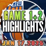 Minnesota Timberwolves Vs New York Knicks Game 1st+2nd Highlights Jan 17,2025 NBA Season 2024-25