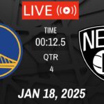 NBA LIVE! Brooklyn Nets vs Golden State Warriors I January 18, 2025 Warriors vs Nets 2K Live
