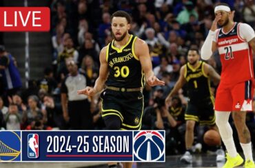NBA LIVE! Golden State Warriors vs Washington Wizards | January 18, 2025 | Wizards vs Warriors 2K25