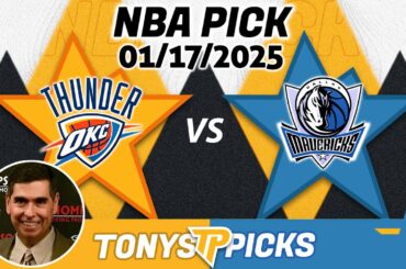 Oklahoma City Thunder vs. Dallas Mavericks Pick 1/17/25 NBA Pick Prediction
