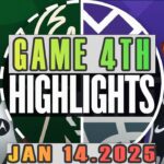 Sacramento Kings vs Milwaukee Bucks Game 4th Highlights Jan 14,2025 NBA Season 2024-25