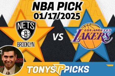 Brooklyn Nets vs. LA Lakers Pick 1/17/25 NBA Pick Prediction