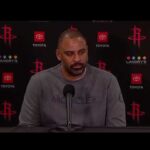 Houston Rockets Pregame. Ime Udoka gives update on Amen Thompson