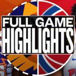 Phoenix Suns VS Detroit Pistons Full Game Highlights Jan 18,2025 NBA Season 2024-25