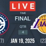 NBA LIVE! LOS ANGELES CLIPPERS VS LOS ANGELES LAKERS I NBA 2K25 January 19, 2025 I CELTICS vs LAL 2K