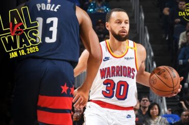 Golden State Warriors Full Team Highlights vs Wizards | Jan 18, 2025  | FreeDawkins