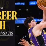 Austin Reaves CAREER-HIGH 38 points vs Nets