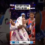 OKC’s always messing with their reporter 💀