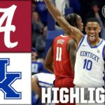 SEC SHOWDOWN 😤 Alabama Crimson Tide vs. Kentucky Wildcats | Full Game Highlights | ESPN CBB