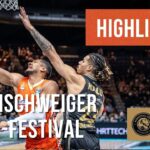 Highlights: Basketball Löwen Braunschweig - ratiopharm ulm (Saison 2024/25) | easycredit BBL