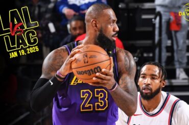 Los Angeles Lakers Full Team Highlights vs Clippers | Jan 19, 2025 | FreeDawkins