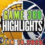 Los Angeles Lakers Vs Los Angeles Clippers Game 3rd Highlights Jan 19,2025 NBA Season 2024-25