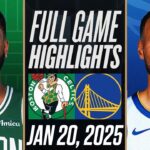 WARRIORS vs CELTICS FULL GAME HIGHLIGHTS JANUARY 20, 2025 NBA FULL GAME HIGHLIGHTS TODAY 2K25